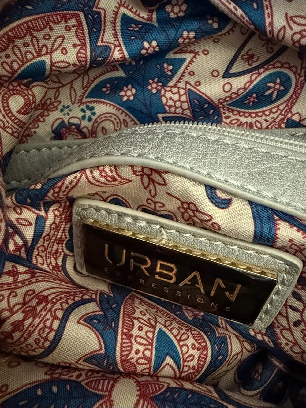 Urban Expressions Minimalist Dusty Blue Roll-Top Backpack